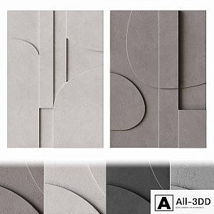 Decorative 3D panel