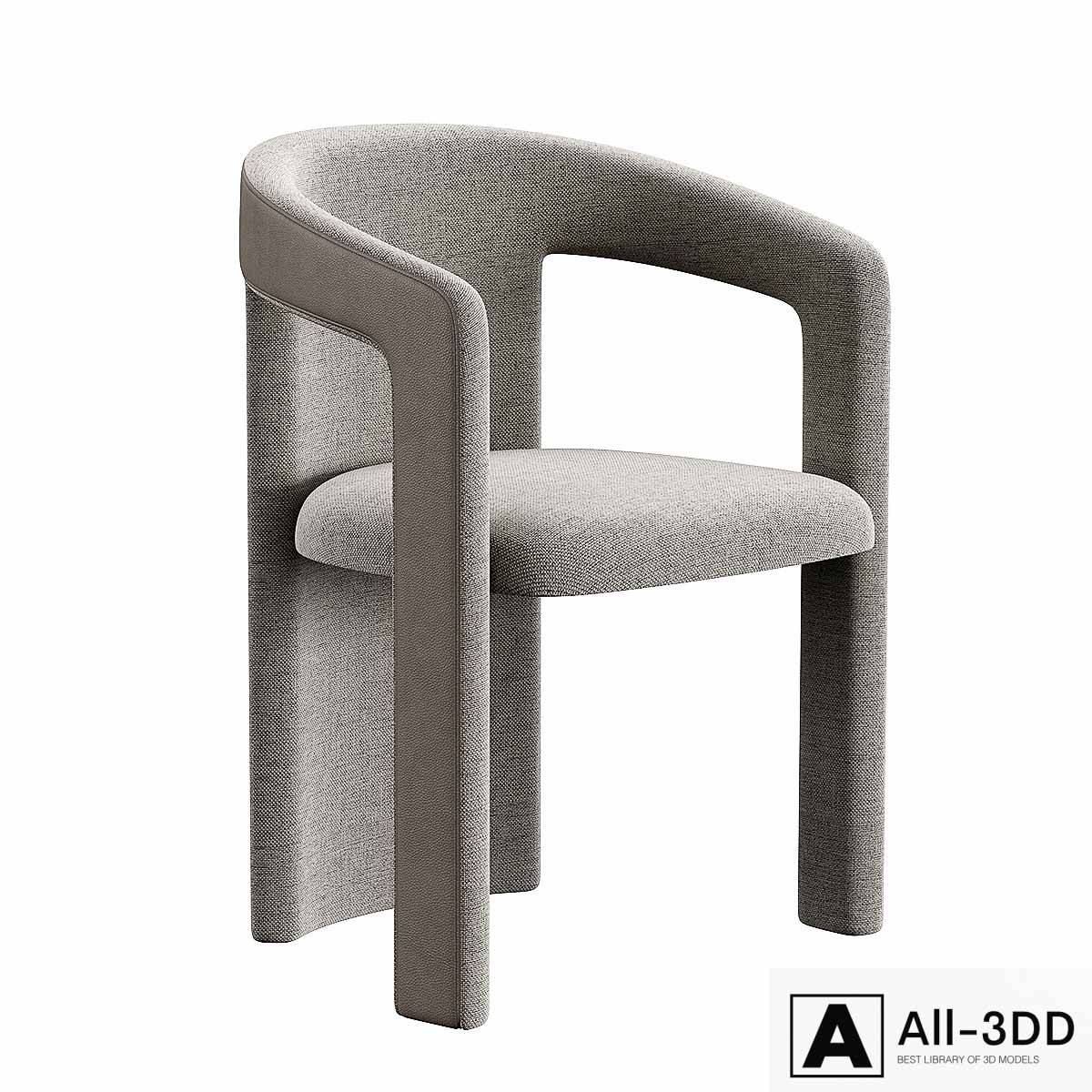 Chair Holt Konyshev modern interior 3D model Chair Holt Konyshev