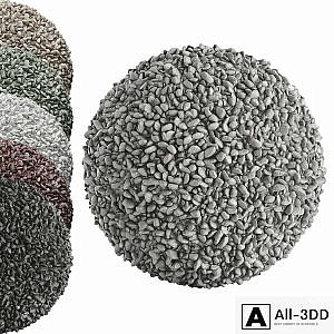 PBR Gravel 02 | 4k | PNG | Seamless | +SBSAR