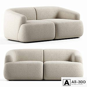 Westwing - Sofia, 2 Seater Sofa