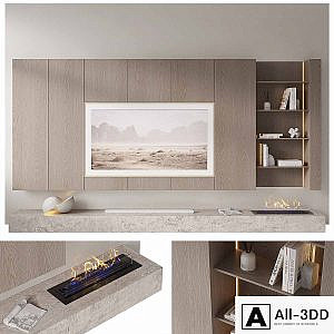TV Wall Minimalism ZS