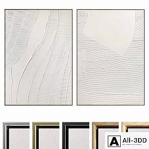 Plaster Two Photo Frame D-603
