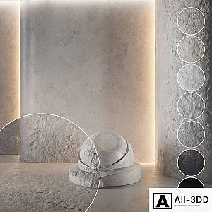 Decorative poster | Concrete set (seamless) | 37