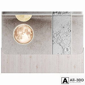 Moon headboard