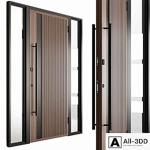 Wooden Front Door - Set 100
