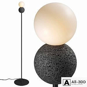 Origo floor lamp by David Pompa