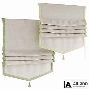 Roman blinds for the children room