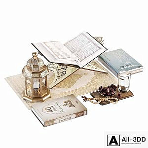 Decorative set of Iftar in the month of Ramadan