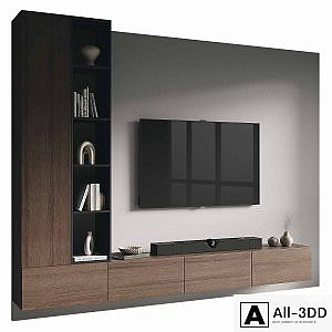 TV wall set 121