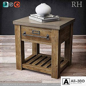 MERCANTILE 24in OPEN NIGHTSTAND