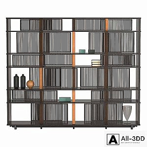 Bookcase Poltrona Frau Lloyd