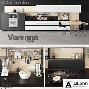 AVE Electrolux volume & Poliform Varenna kitchen