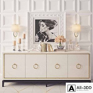 Galimberti Nino Asmara + decorative set