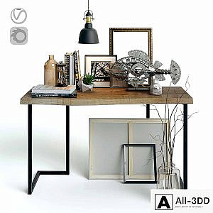 Decorative set in the loft style