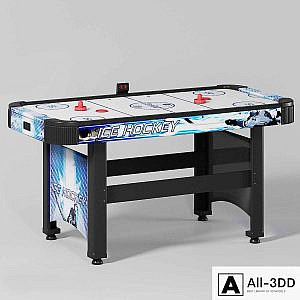 Hathaway Face-Off 5 ft. Air Hockey Table with Electronic Scoring