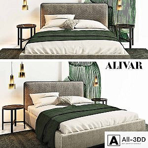 BALI bed by ALIVAR