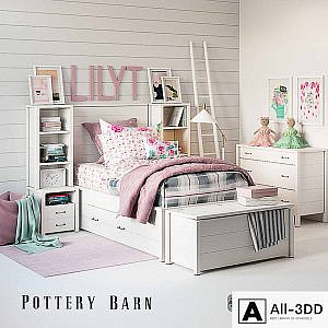Set for baby Girl Plaid bedroom