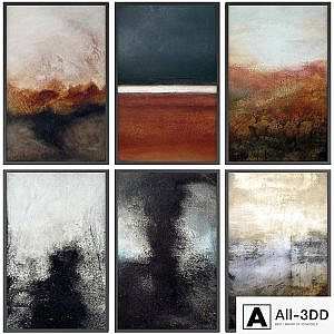 Paintings abstract | set 60