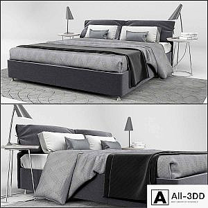 Flou. Nathalie bed.
