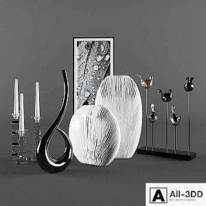 Vases decor set
