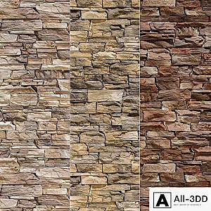 Stone Walls set 4
