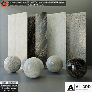 Laminate countertops & Seamless texture Set 11