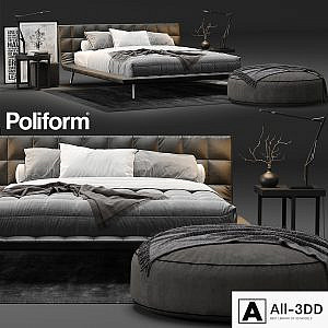 Poliform Onda Bed