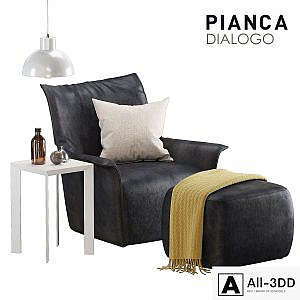 armchair Pianca Dialogo