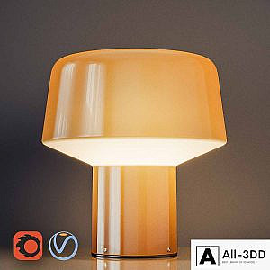 Table lamp FOSCARINI Glass drop