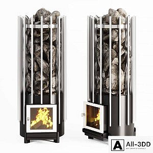 Furnace for bath HELO ROCHER WOOD L SL