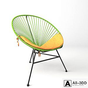 Acapulco Green Chair. Sim-Trade.