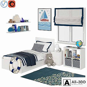Universal children room Blue