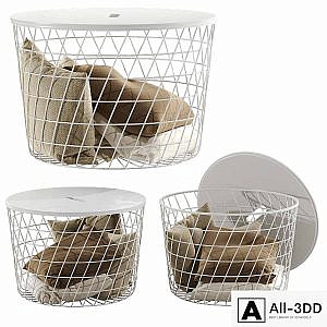 IKEA - KVISTBRO Storage Table 61 cm