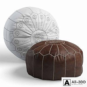 Moroccan pouf