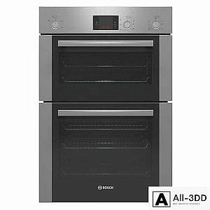 Bosch Serie6 HBM13B251B double oven from polished steel