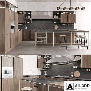 Snaidero Frame olmo tuscan kitchen