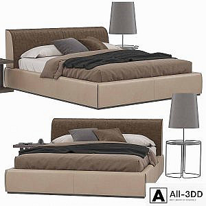 Bed Ditre Italia MONOLITH