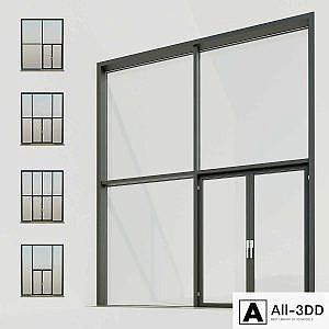 Panoramic windows. Stained Glass.6