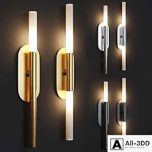 Rousseau Medium Bath Sconce and Rousseau medium vanity
