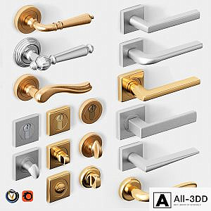 Door handles Pasini, Fimet, Colombo