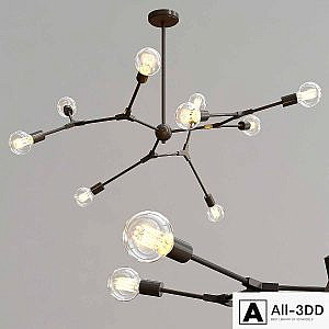 Trazos chandelier