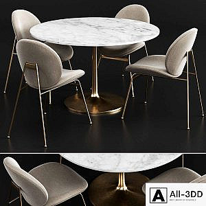 West elm and Crate & Barrel Dinning Set
