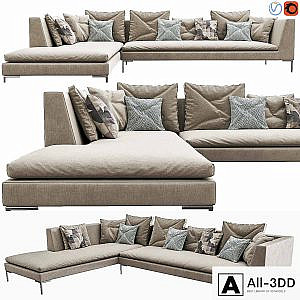 B & B Italia Charles Sofa 2