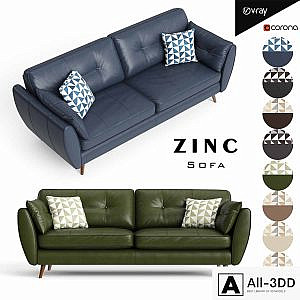 Zinc sofa
