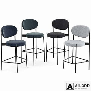 Series 430 Bar Stool By Verpan