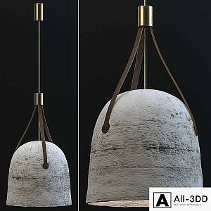 Concrete lamp