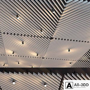 False ceiling rack. 25