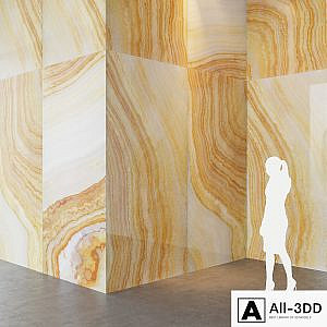Fiandre Precious Stones YELLOW ONIX 300x150 cm onyx slab Tile Set
