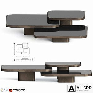 Bow Coffee Tables Classicon