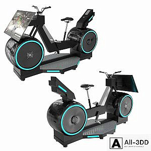 High Profit Vr Bike Arcade Game Machine 9d Bicycle Simulator